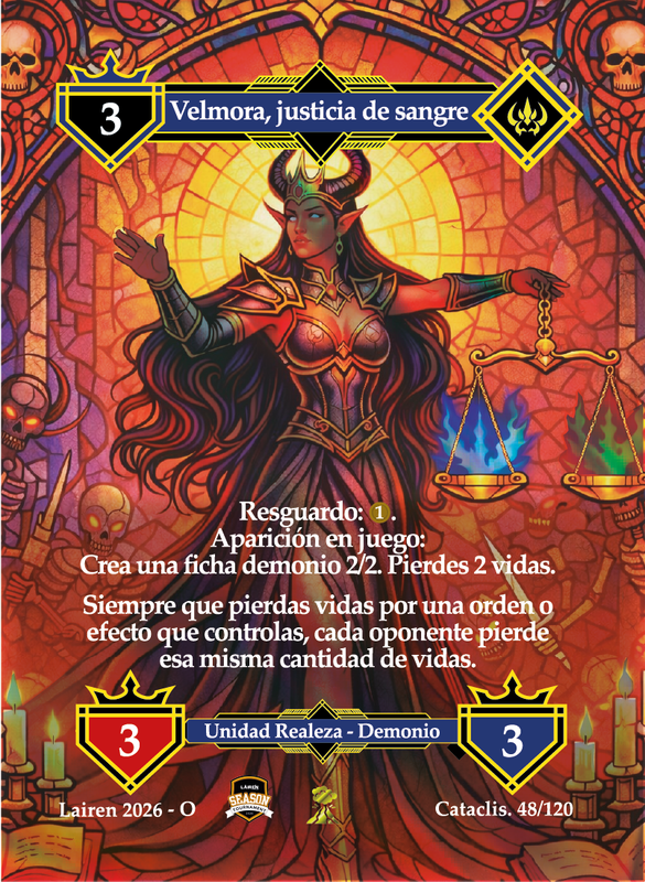 VELMORA, JUSTICIA DE SANGRE