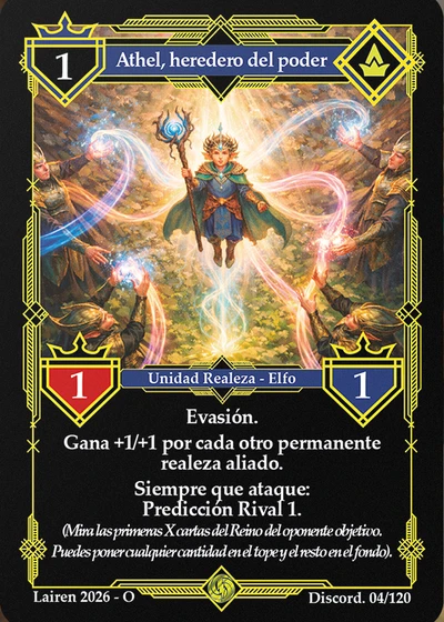 Athel, heredero del poder