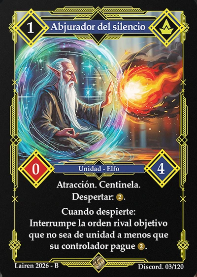 Abjurador del silencio