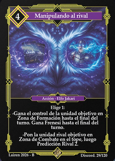 Manipulando al rival