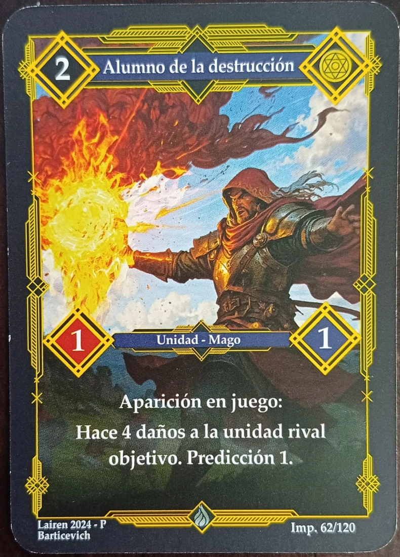 ALUMNO DE LA DESTRUCCION