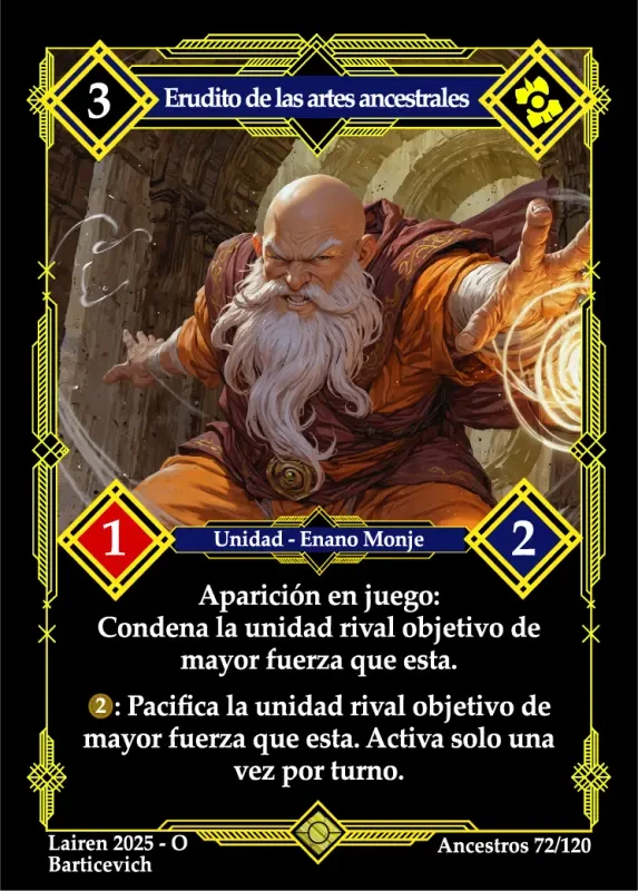 ERUDITO DE LAS ARTES ANCESTRALES