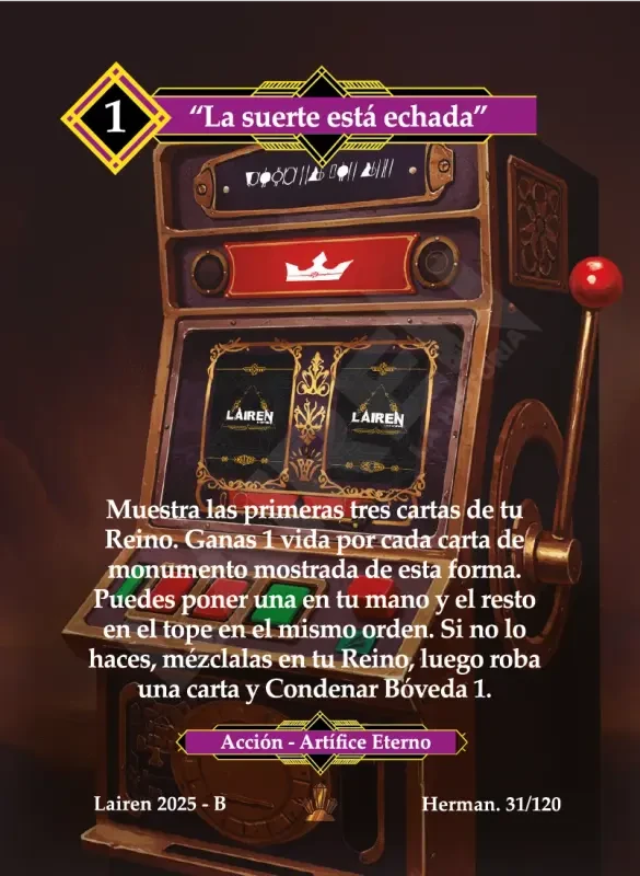 -LA SUERTE ESTA ECHADA-