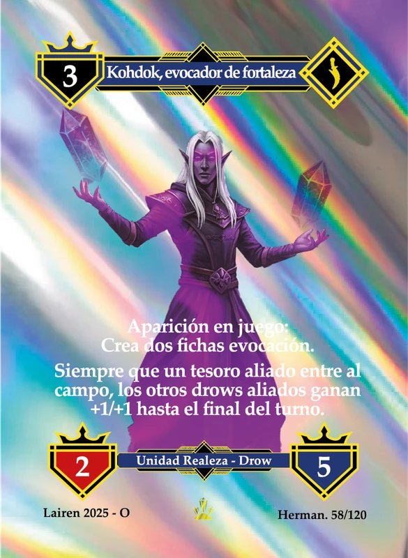 KOHDOK, EVOCADOR DE FORTALEZA